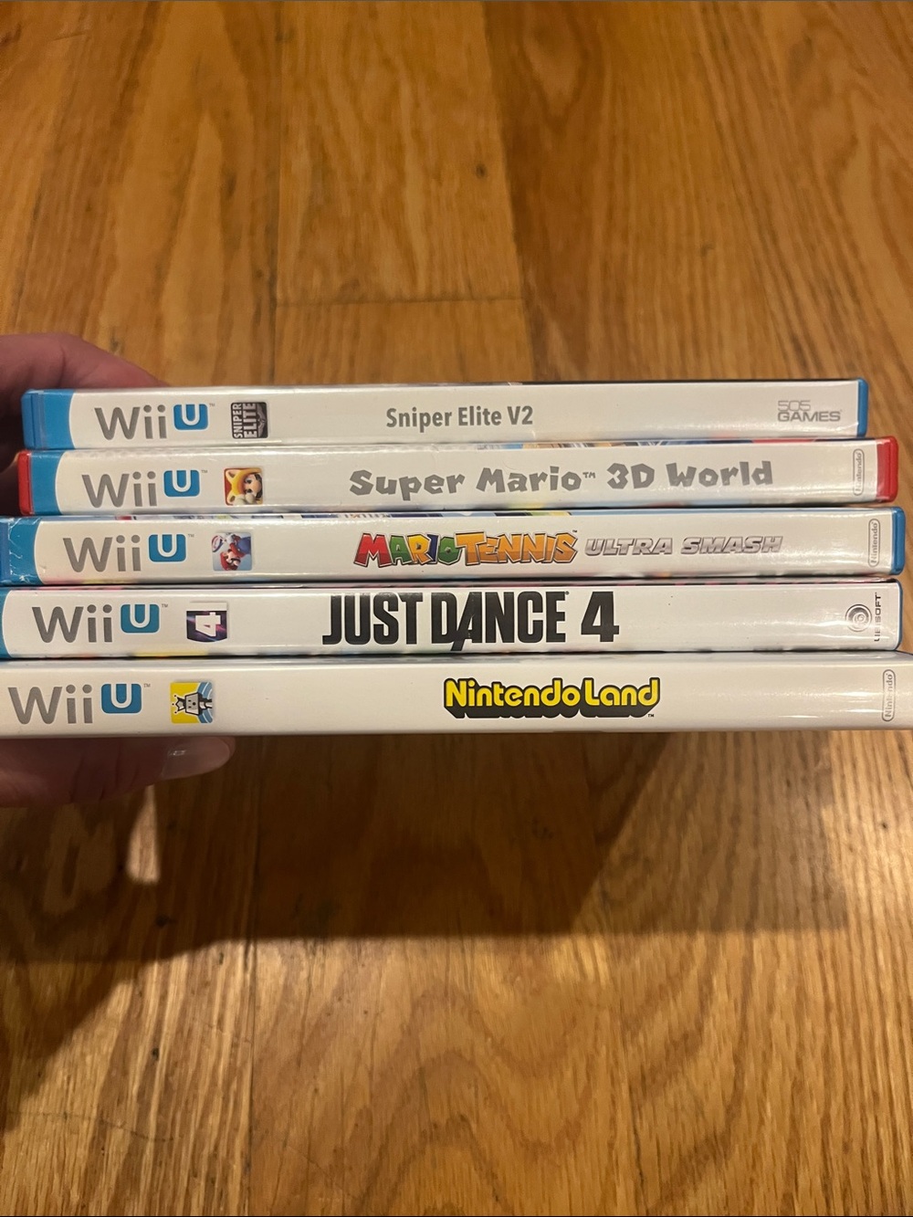 Lot of 6 Wii U Games